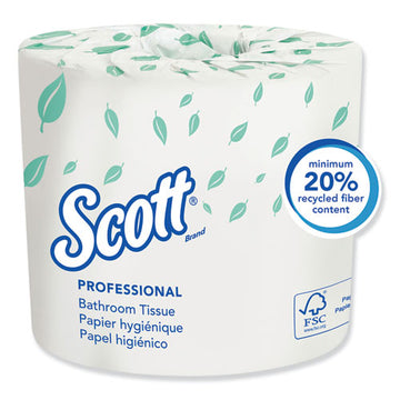 Scott® Essential Standard Roll Bathroom Tissue For Business, Septic Safe, 2-ply, White, 550 Sheets-roll freeshipping - TVN Wholesale